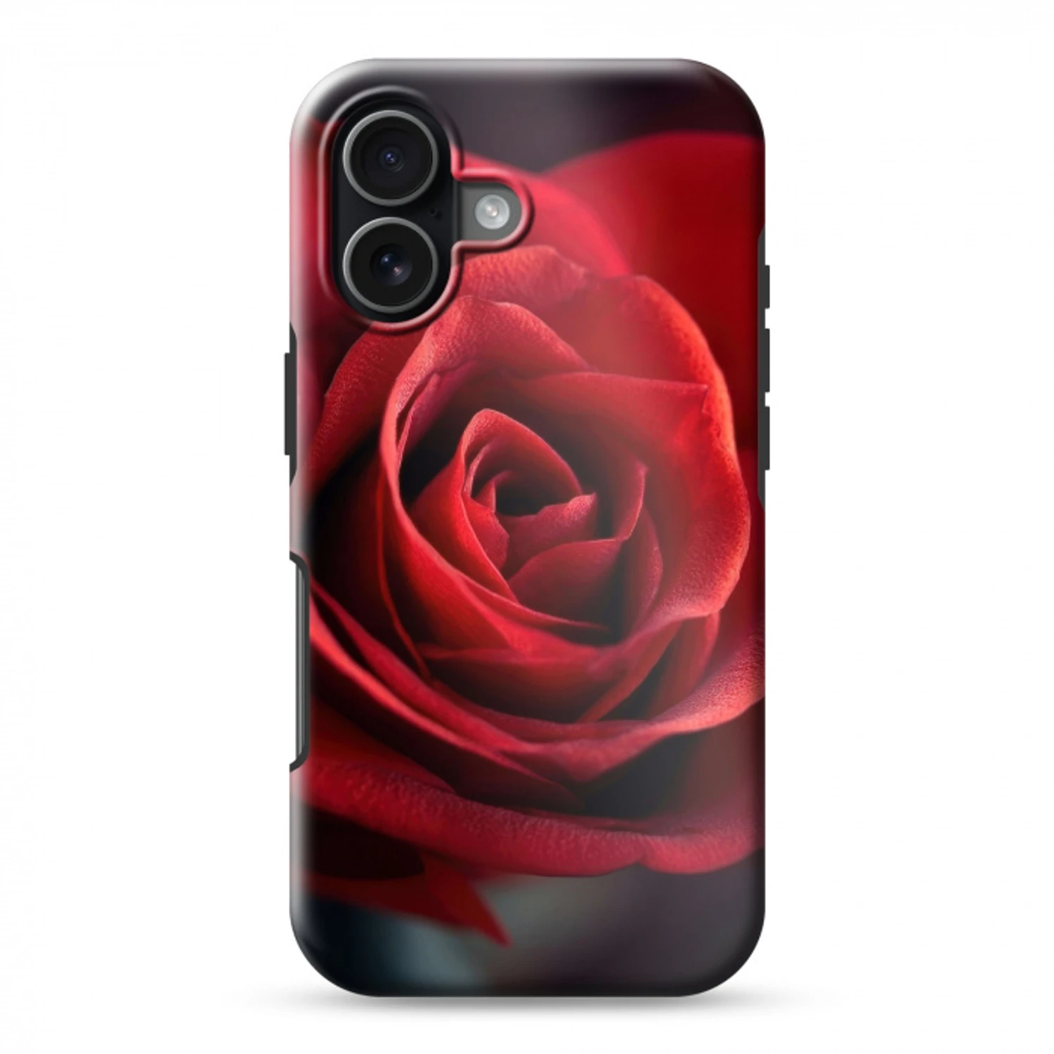Rood - Roos - Romantisch Toughcase MagSafe Apple iPhone 17 klein -3d