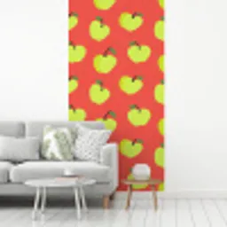 Appels - Modern - Groen fotobehang vinyl groot 64 -woonkamer
