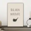 Vlees - Minimalistisch - Beige - Quote canvas 2cm klein -sfeer6