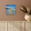 Tropisch - Badeend - geel plexiglas 5mm klein -sfeer5