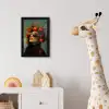 Vrouw - Granaatappel - Herfst - Zonnebril fotolijst zwart zonder passe partout klein -usfeer4_kinderkamer