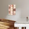 Macarons - Beige - Bruin KitchenYeah - Keuken - Canvas klein -sfeer3