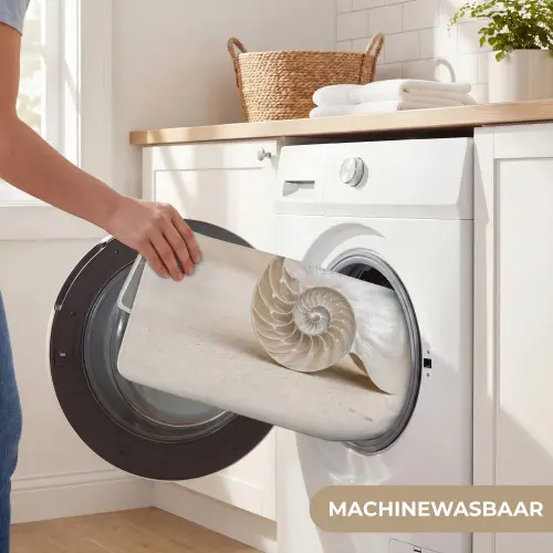 Schelp - Spiraal - Beige Badmat klein -USP_WasbaarNL