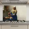 Het melkmeisje - Kunst - Oude meesters - Vermeer keuken achterwand spatscherm klein -3d_website