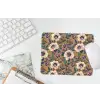 Floraal - Stilleven - Kleurrijk muismat rubber klein 262 -witbureau