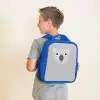 Dierenportret - Koala - grijs Kinderrugzak - Blauw middel -sfeer2