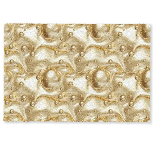 Vloeibaar - Druppels - Goud Deurmat klein 898 -zkaufland3d