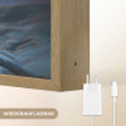 Ruimtewezen - Blauw - Galaxy Light Box met batterij (Wandlamp) middel -USP_websiteoplaadbaarDE