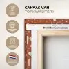 Terrazzo - Patroon - Klei canvas 2cm xxl 828 -sfeer2