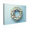 Krans - Eieren - Bloemen canvas 2cm klein -z3d