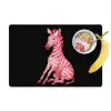 Zebra - Roze - Gestreept Placemat vinyl groot -zzzproduct_Kitchenyeah-website