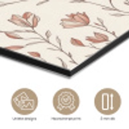 Patroon - Klassiek - Roze aluminium wit klein 46 -closeup_NL