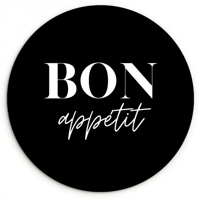 Muurcirkel - Eetlustige Uitnodiging