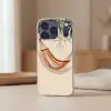 Hangmat - Kleurrijk - Bladeren - Schaduw Telefoonhoesje iPhone 17 Pro klein -sfeer2