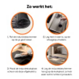 Eenden - Water - Natuur Inductie beschermer vinyl 3mm klein -zzzzzzz-td-werking