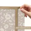 Bloemen - Blaadjes - Patroon Light Box met batterij (Wandlamp) middel 907 -USP_websiteprintNL