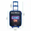 Game - Neon - Muur Kinderkoffer - Blauw klein -productfoto_formaten