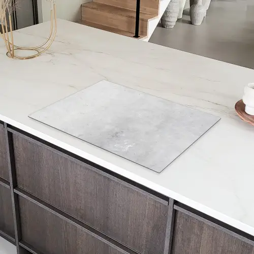Gestolde Tijd Inductie beschermer vinyl 3mm klein -sfeer8