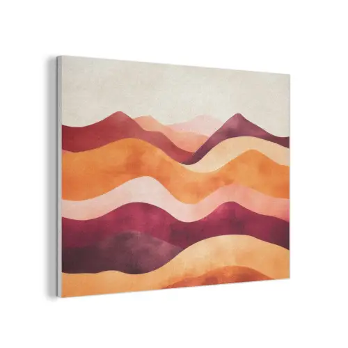 Abstract - Landschap - Golven PET vilt klein -3d