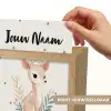 Illustratie - Stippen - Aquarel - Hertje Light Box met kabel (Kinderlampje) klein -USP_websiteprintNL