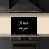 Quotes - Spreuken - Ik kook van jou - Liefde - Partner keuken achterwand spatscherm klein -sfeer1