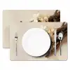 Vanille - Bloemen - Beige Placemat vinyl groot -zzsfeer2_Kitchenyeah-website