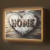 Home - Hart - Houtlook - Liefde Light Box met batterij (Wandlamp) middel -z3d_website