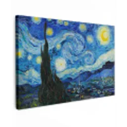 De sterrennacht - Vincent van Gogh canvas 2cm klein -z3d