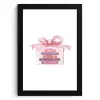 Cadeau - Strik - Tekst - Roze KitchenYeah - Keuken - Fotolijst klein -3d