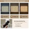 Patroon - Waaier -  Goud Light Box met batterij (Wandlamp) middel 907 -USP_lichtkleurNL