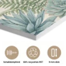 Woestijn - Planten - Groen PET vilt klein -closeup_DE