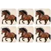 Paard - Galop - Energie onderzetter kurk middel -zkaufland3dotto