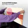 Vormen - Abstract - Kleurrijk Inductie beschemer met haakjes klein -ky-ophangen-nl