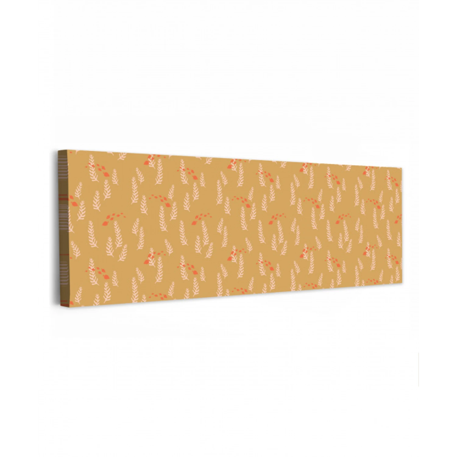 Zee - Dieren - Geel - Algen canvas 2cm klein 828 -z3d