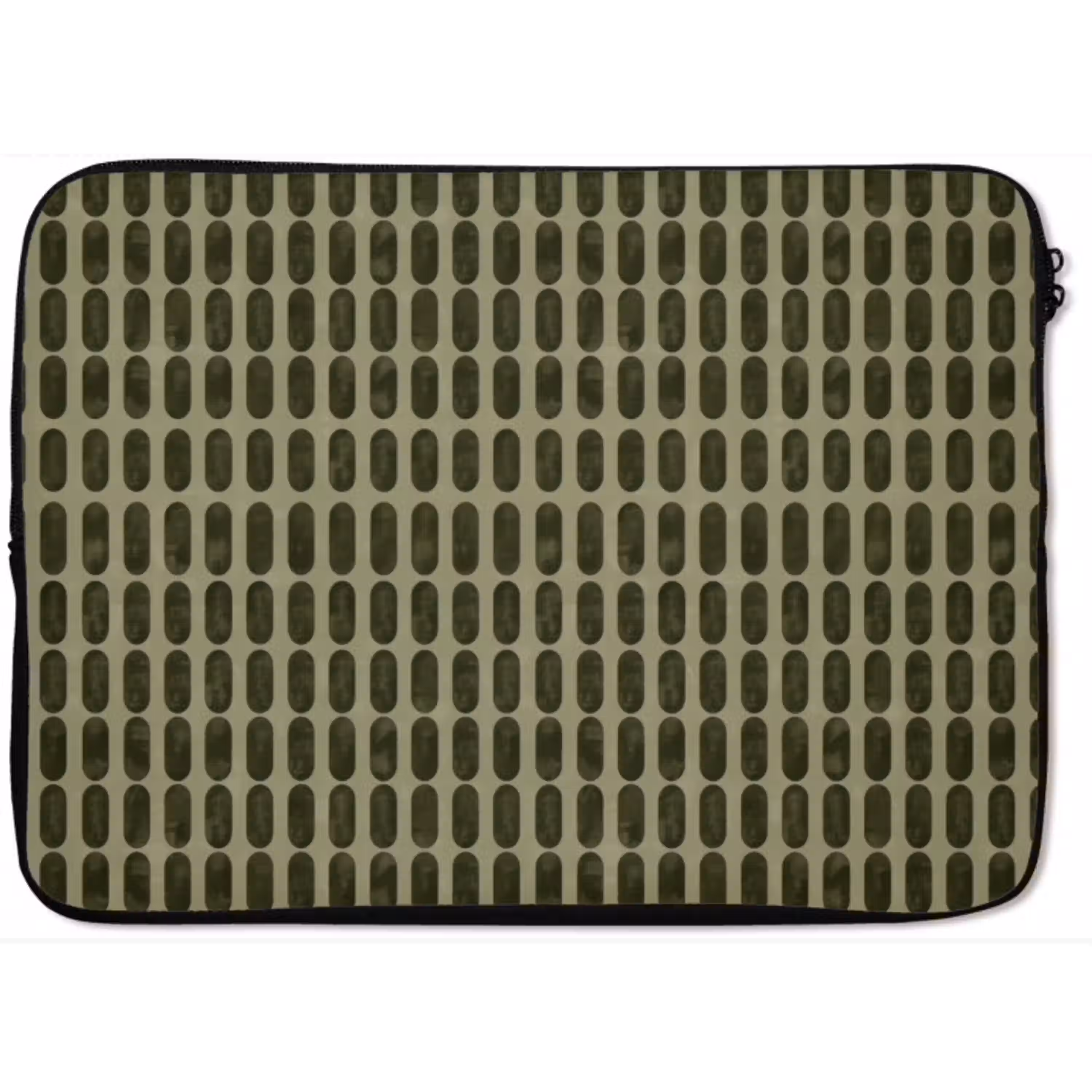 Ritmisch - Effect - Groen laptophoes neopreen klein 279 -zkaufland3dotto