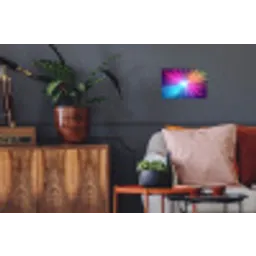 Abstract - Light - Burst - Modern - Colorful Muursticker klein -kamerbank