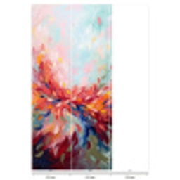 Bloemen - Abstract - Kunst - Modern Behang Vlies klein -USP_banen