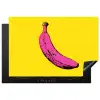 Banaan - Grafisch - Geel Inductie beschermer vinyl 3mm klein -3d