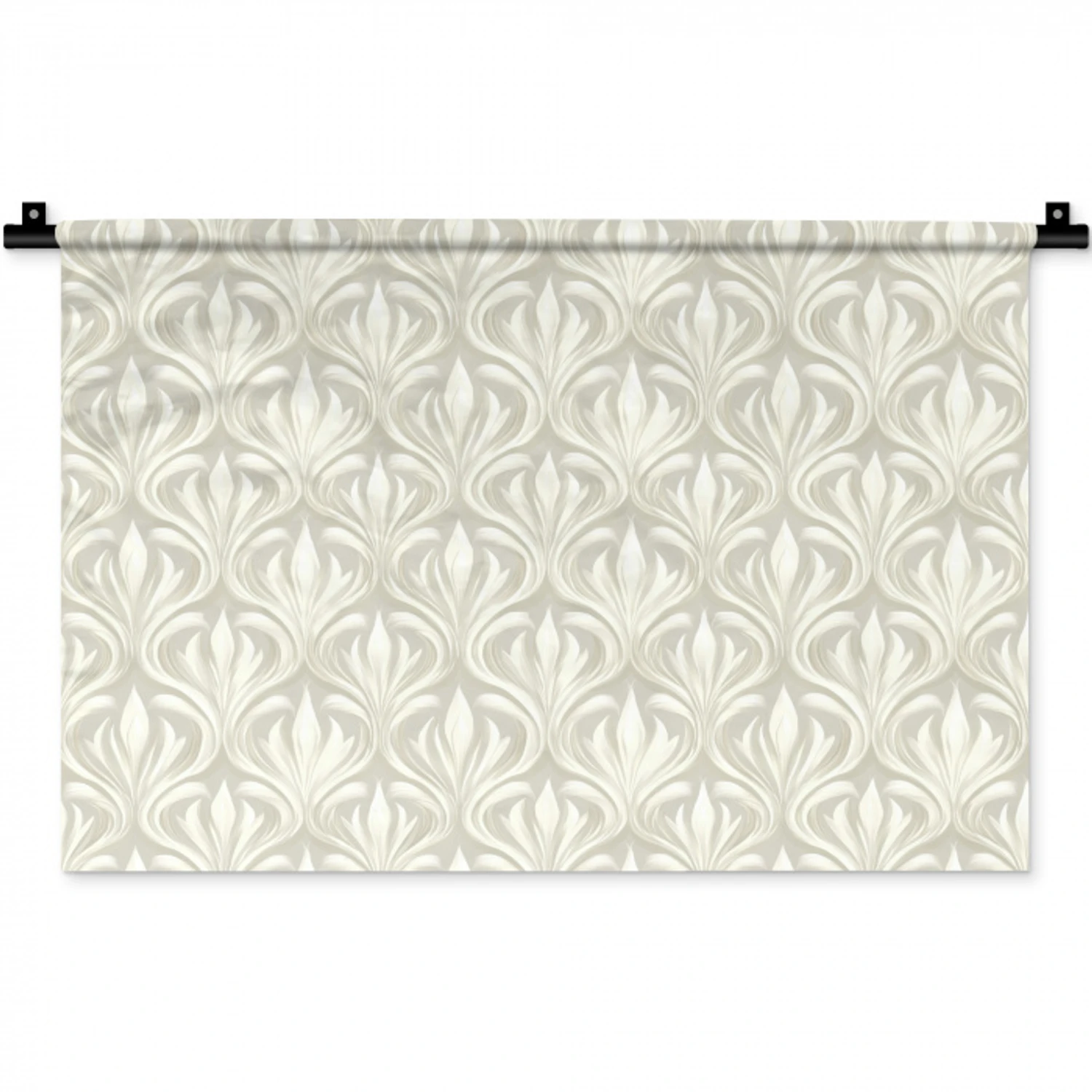 Barok - Patroon - Beige Wandkleed katoen klein 269 -zz3d