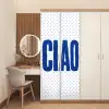 Ciao - Stippen - Roze - Wit deurposter klein -sfeer3