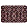 Symmetrisch - Tegel - Burgundy WCmat klein 1009 -3d