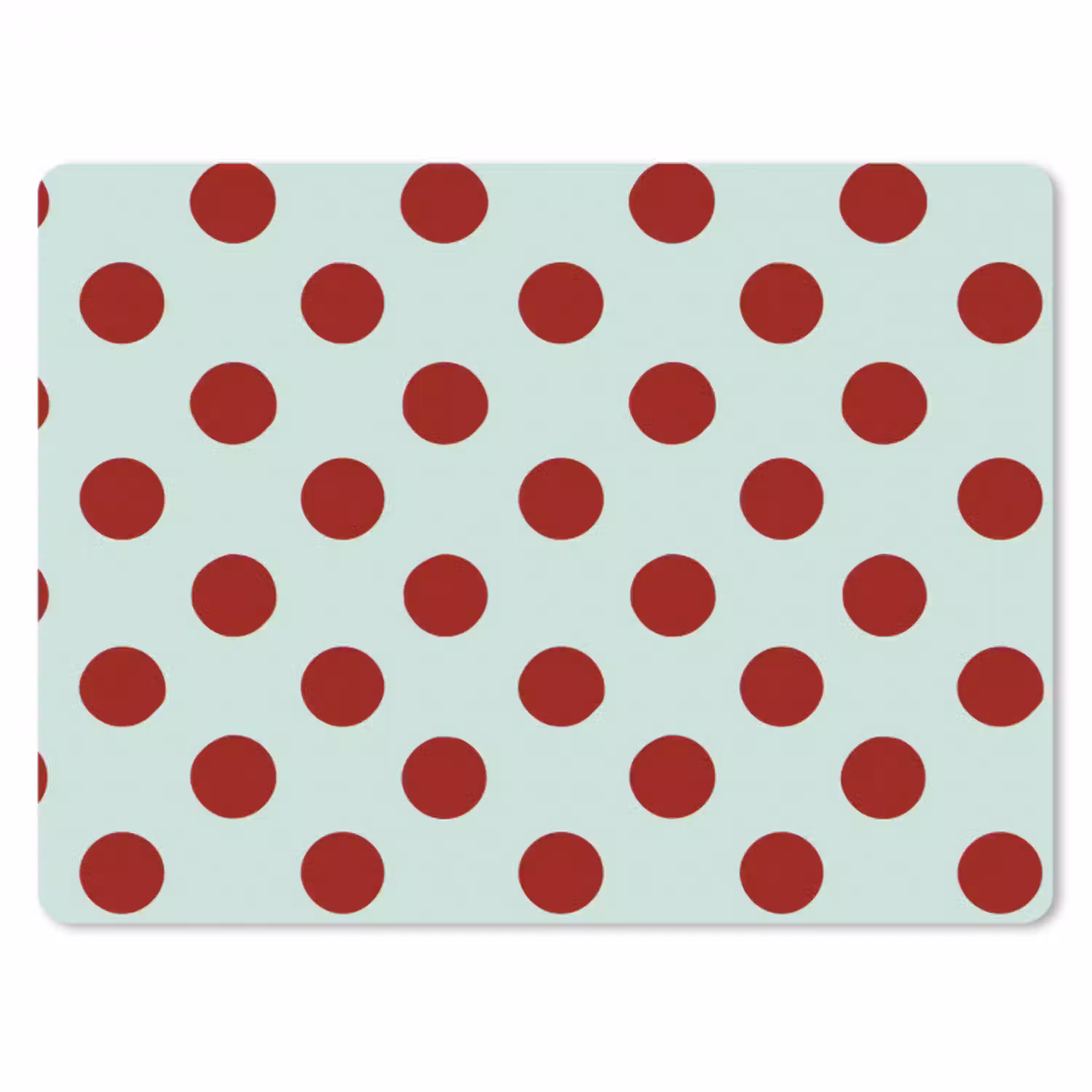 Polka - Dots - Rood muismat rubber klein 262 -3d