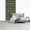 Patroon - Botanisch - Kleurrijk fotobehang vinyl groot 64 -slaapkamer