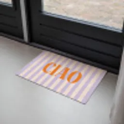Ciao - Quote - Pastel - Strepen Deurmat klein -sfeer2