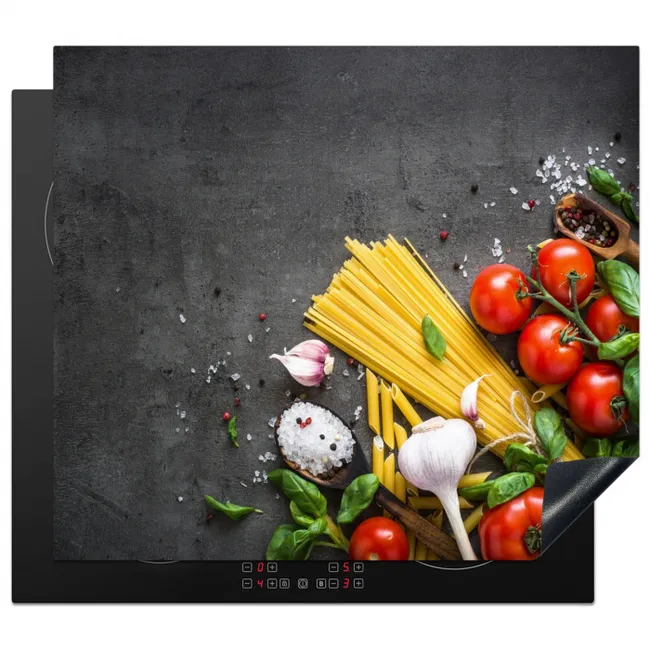 Italiaanse Kookinspiratie Inductie beschermer vinyl 3mm middel -3d