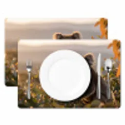 Koala - Bladeren - Ochtendlicht Placemat vinyl groot -zzsfeer2_Kitchenyeah-website