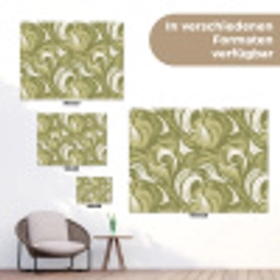 Abstract - Textuur - Groen tuinposter los doek klein 239 -Xsfeer9_DE