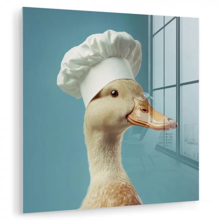 Eend - Koksmuts - Cute - Vogel plexiglas 5mm klein -zzzproduct_nieuw