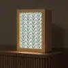Retro - Modern - Groen Light Box met kabel (Tafellamp) klein 925 -z3d_website