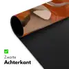 Olifanten - Oranje - Abstract Muismat XXL klein -sfeer2